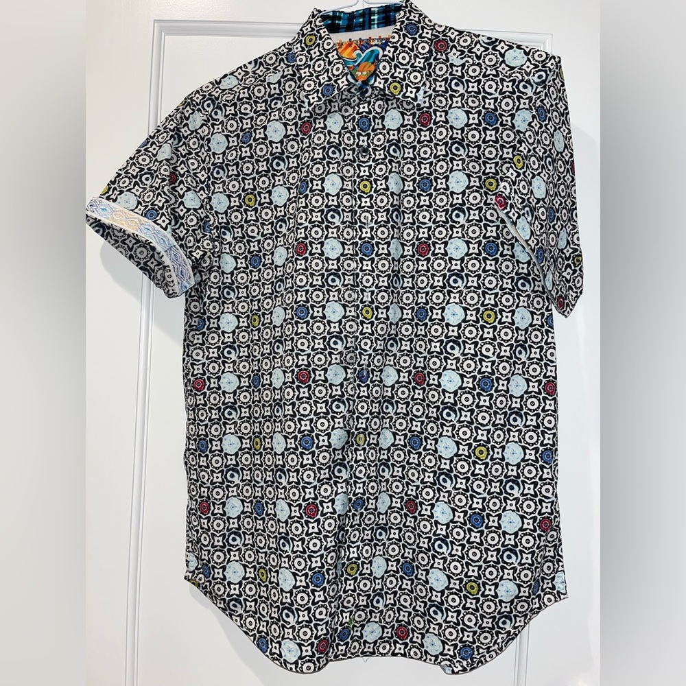 Robert Graham short sleeve button down shirt - Tailored Fit